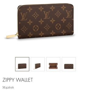 Authentic Louis Vuitton Zippy Wallet